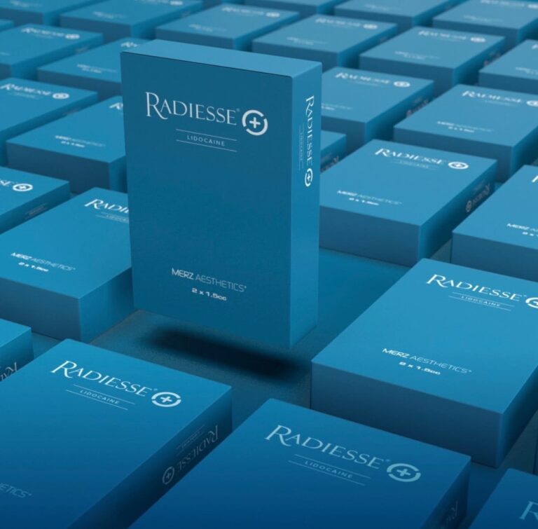 Treatments 10 Blue Radiesse product boxes