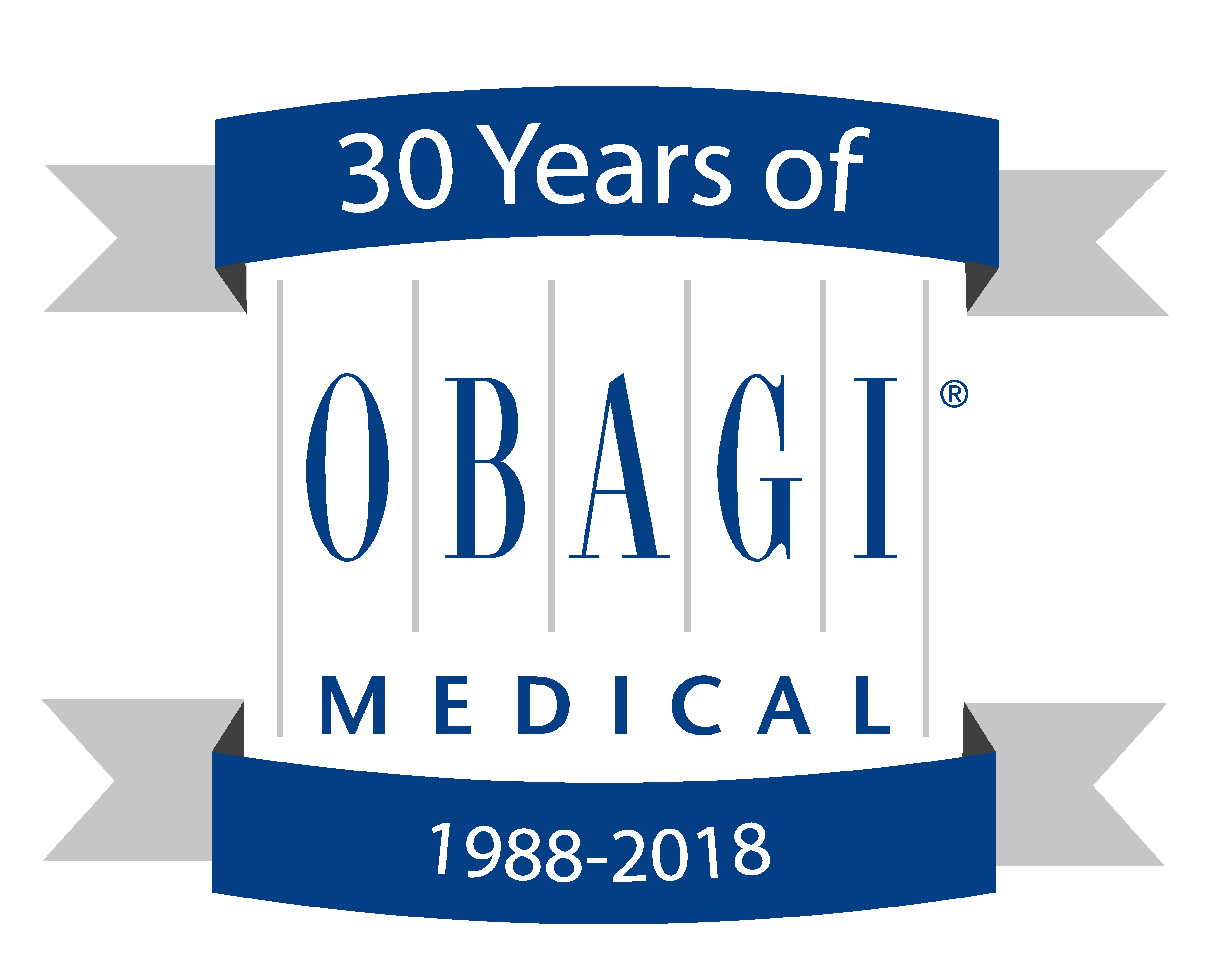 obagi medical 30 years birthday logo 01